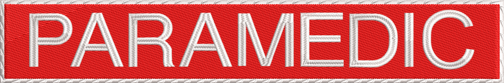EMBLEMA PARAMEDIC PENTRU SPATE